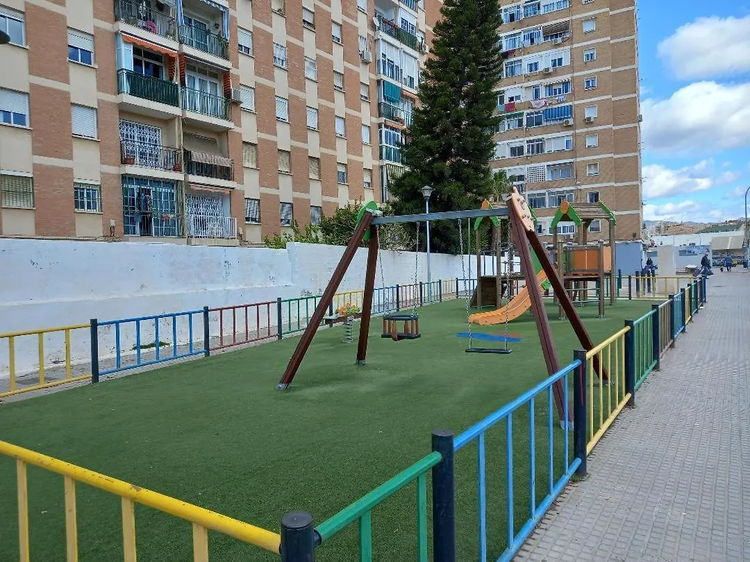 Apartments Malaga Central Station Parking Terrace With Sun