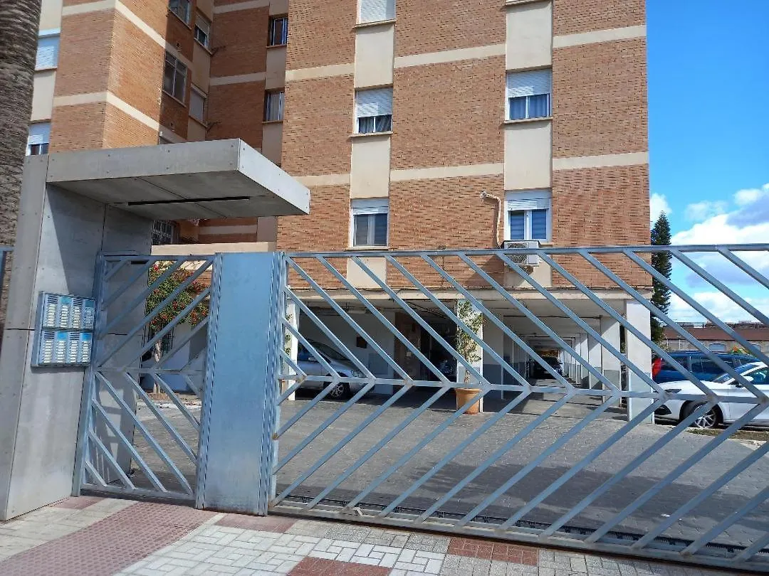 Apartments Malaga Central Station Parking Terrace With Sun
